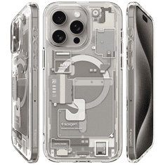 Spigen OVITEK SPIGEN ULTRA HYBRID MAG Z MAGSAFE ZA IPHONE 15 PRO MAX - NARAVNI TITAN (VZOREC ZERO ONE)