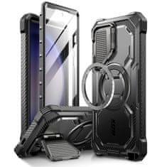 SUPCASE IBLSN ARMORBOX MAG SUPCASE Z MAGSAFE ZA SAMSUNG GALAXY S24 ULTRA - ČRN