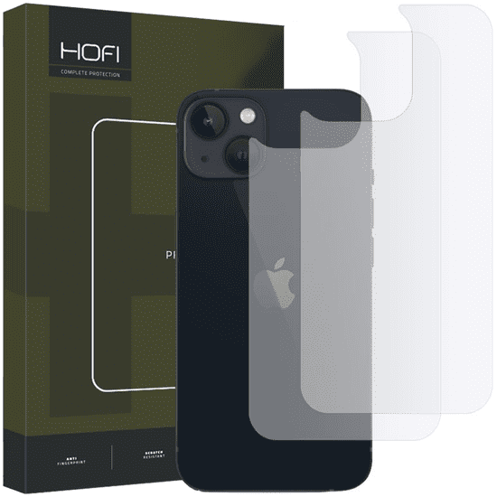 Hofi HOFI HYDROFLEX PRO+ ZAŠČITA ZA HRBET 2-PAKET IPHONE 14 PROZORNA HIDROGELNA FOLIJA