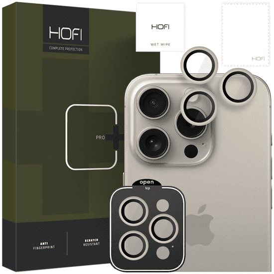 Hofi HOFI CAMRING PRO+ OVITEK ZA KAMERO IPHONE 15 PRO / 15 PRO MAX TITANIUM