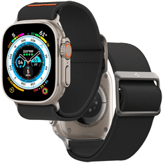 Spigen SPIGEN FIT LITE ULTRA APPLE WATCH 4 / 5 / 6 / 7 / 8 / SE / ULTRA (42 / 44 / 45 / 49 MM) ČRNA