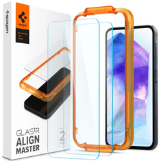 Spigen SPIGEN GLASS TR ALIGNMASTER 2 PAKET - SAMSUNG GALAXY A35