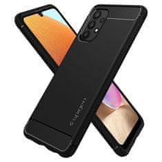 Spigen SPIGEN RUGGED ARMOR GALAXY A52 / A52S MAT ČRNA