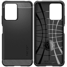 Spigen SPIGEN RUGGED ARMOR XIAOMI REDMI NOTE 12 5G / POCO X5 5G MAT ČRNA