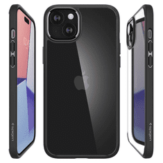 Spigen SPIGEN ULTRA HYBRID IPHONE 15 PLUS MAT ČRNA