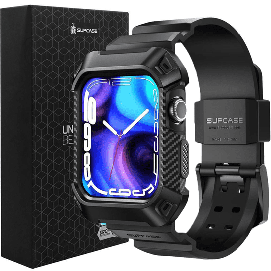 SUPCASE SUPCASE UNICORN BEETLE PRO APPLE WATCH 4 / 5 / 6 / 7 / 8 / SE (44 / 45 MM) ČRNA