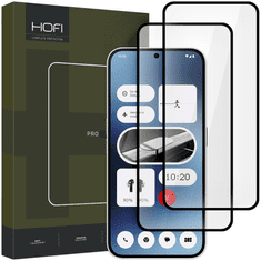 Hofi KALJENO STEKLO HOFI GLASS PRO+ 2-PAK NIČ TELEFON 2A ČRNO