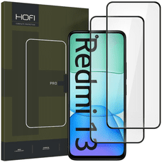 Hofi KALJENO STEKLO HOFI GLASS PRO+ 2-PACK XIAOMI REDMI 13 ČRNO