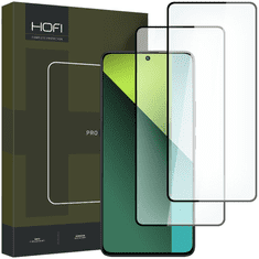 Hofi KALJENO STEKLO HOFI GLASS PRO+ 2-PACK XIAOMI REDMI NOTE 13 5G / 13 PRO 4G / 5G ČRN