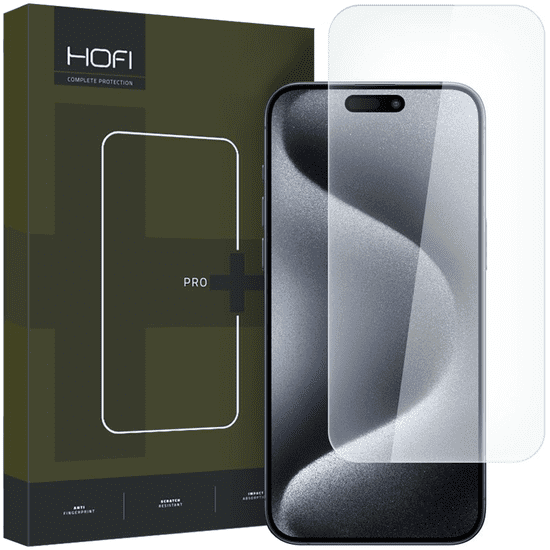 Hofi KALJENO STEKLO HOFI GLASS PRO+ IPHONE 15 PRO MAX CLEAR