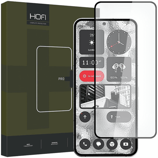 Hofi KALJENO STEKLO HOFI GLASS PRO+ NIČ TELEFON 2 ČRNO