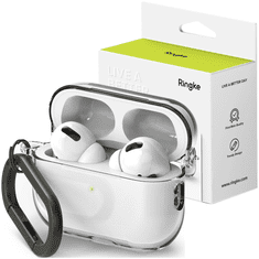 RINGKE RINGKE HINGE AIRPODS PRO 2 ETUI POKROV OHIŠJE SLUŠALKE PROZOREN (EC675S1RS)