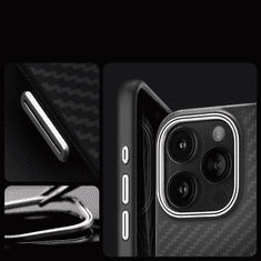 Spigen SPIGEN ENZO ARAMID MAG CASE Z MAGSAFE ZA IPHONE 15 PRO - MAT ČRNA