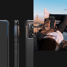 Spigen OVITEK SPIGEN RUGGED ARMOR ZA XIAOMI 13T / 13T PRO - MAT ČRN