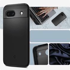 Spigen OVITEK SPIGEN THIN FIT ZA GOOGLE PIXEL 8A - MAT ČRN