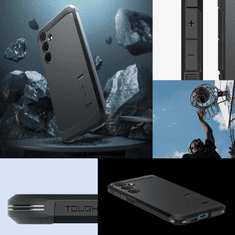 Spigen OVITEK SPIGEN TOUGH ARMOR ZA SAMSUNG GALAXY A35 5G - ČRN