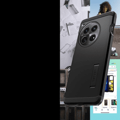 Spigen OVITEK SPIGEN TOUGH ARMOR ZA ONEPLUS 12 - ČRN