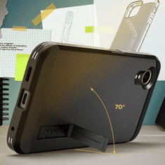 Spigen OVITEK SPIGEN TOUGH ARMOR ZA SAMSUNG GALAXY XCOVER 7 - ČRN