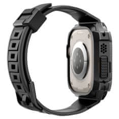 Spigen OVITEK SPIGEN RUGGED ARMOR PRO S PAŠČKOM ZA APPLE WATCH ULTRA (49 MM) - ČRN