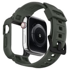 Spigen SPIGEN RUGGED ARMOR "PRO" APPLE WATCH 4 / 5 / 6 / 7 / 8 / SE (44 / 45 MM) VOJAŠKO ZELENA