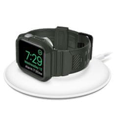 Spigen SPIGEN RUGGED ARMOR "PRO" APPLE WATCH 4 / 5 / 6 / 7 / 8 / SE (44 / 45 MM) VOJAŠKO ZELENA