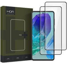 Hofi KALJENO STEKLO HOFI GLASS PRO+ 2-PACK GALAXY M55 5G ČRNO