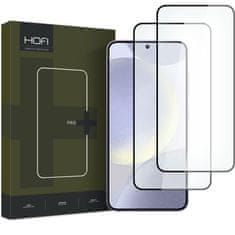 Hofi KALJENO STEKLO HOFI GLASS PRO+ 2-PAK GALAXY S24+ PLUS ČRN