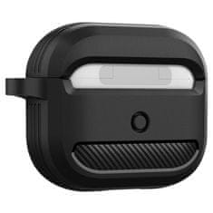 Spigen SPIGEN RUGGED ARMOR APPLE AIRPODS 3 MAT ČRNA