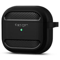 Spigen SPIGEN RUGGED ARMOR APPLE AIRPODS 3 MAT ČRNA