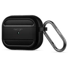 Spigen SPIGEN RUGGED ARMOR APPLE AIRPODS PRO 1 MAT ČRNA