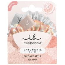 Invisibobble Invisibobble - Sprunchie Slim Bella Chrome - Gumičky do vlasů ( 2 ks ) 