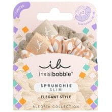 Invisibobble Invisibobble - Sprunchie Slim Alegria Rooting for You - Gumička do vlasů ( 2 ks ) 