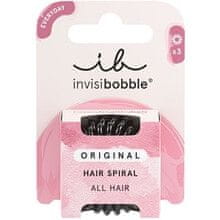 Invisibobble Invisibobble - Original True Black - Gumička do vlasů ( 3 ks ) 