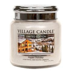 Village Candle Dišeča sveča v kozarcu (Aspen Holiday) 389 g