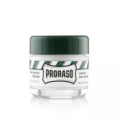 Proraso Potovalna osvežilna krema pred in po britju Green Eucalyptus (Pre-Shave Cream) 15 ml