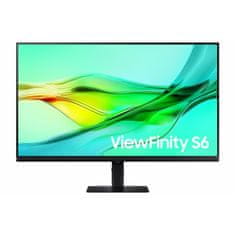 Samsung Monitor 80 cm (31,5) S32D600UAU 2560x1440 100Hz IPS 5ms HDMI DisplayPort USB-C 90W DP-Out 3xUSB3.2 Pivot sRGB99% RJ45 RJ45 KVM HDR10 ViewFinity S6