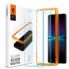 Spigen KALJENO STEKLO SPIGEN ALM GLAS.TR 2-PACK SONY XPERIA 1 VI CLEAR