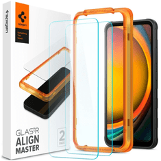 Spigen SPIGEN ALM GLAS.TR KALJENO STEKLO ZA SAMSUNG GALAXY XCOVER 7 - 2 KOM.