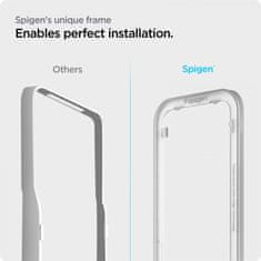 Spigen KALJENO STEKLO SPIGEN ALM GLASS FC 2-PACK IPHONE 13 / 13 PRO / 14 ČRN