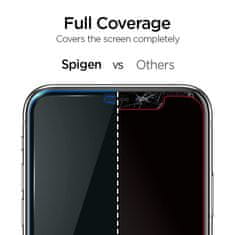 Spigen KALJENO STEKLO SPIGEN ALM GLASS FC IPHONE 11 ČRNO