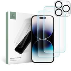 Tech-protect KALJENO STEKLO TECH-PROTECT SUPREME SET IPHONE 14 PRO CLEAR