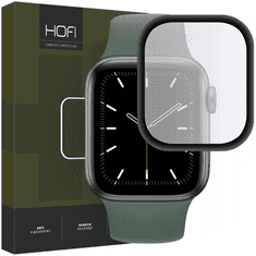 Hofi HOFI HIBRIDNA STEKLENA URA APPLE WATCH 4 / 5 / 6 / SE (40MM) ČRNA