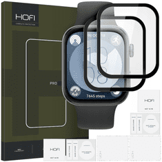 Hofi HOFI HYBRID PRO+ HYBRID GLASS 2-PACK HUAWEI WATCH FIT 3 ČRNA