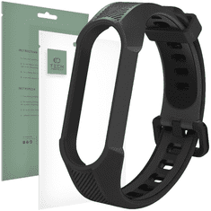 Tech-protect TECH-PROTECT ARMOR XIAOMI MI SMART BAND 5 / 6 / 7 / NFC ČRN