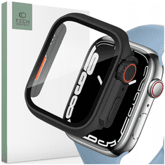 Tech-protect TECH-PROTECT DEFENSE360 APPLE WATCH 4 / 5 / 6 / SE (44MM) ČRNA/ORANŽNA