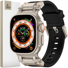 Tech-protect TECH-PROTECT DELTA PRO APPLE WATCH 4 / 5 / 6 / 7 / 8 / 9 / SE / ULTRA 1 / 2 (42 / 44 / 45 / 49 MM) ČRNA/TITAN