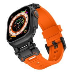 Tech-protect TECH-PROTECT DELTA PRO APPLE WATCH 4 / 5 / 6 / 7 / 8 / 9 / SE / ULTRA 1 / 2 (42 / 44 / 45 / 49 MM) ORANŽNA/ČRNA