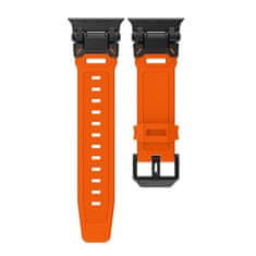 Tech-protect TECH-PROTECT DELTA PRO APPLE WATCH 4 / 5 / 6 / 7 / 8 / 9 / SE / ULTRA 1 / 2 (42 / 44 / 45 / 49 MM) ORANŽNA/ČRNA