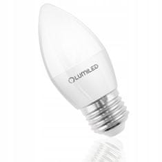 LUMILED 6x LED žarnica E27 B35 2,5W = 25W 249lm 6500K Hladno bela 180°