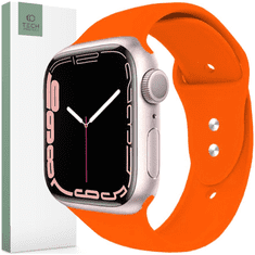 Tech-protect TECH-PROTECT ICONBAND APPLE WATCH 4 / 5 / 6 / 7 / 8 / 9 / SE / ULTRA 1 / 2 (42 / 44 / 45 / 49 MM) ORANŽNA